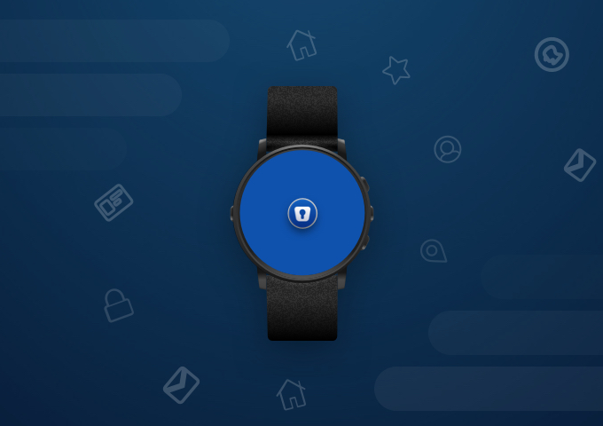 Enpass on Android smartwatch